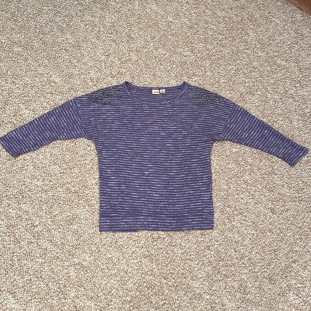 Mudd girls’ long-sleeved sweater top